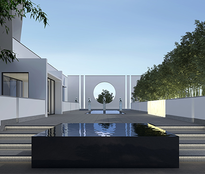 山東泰安華普地產(chǎn)國貿(mào)大廈售樓中心